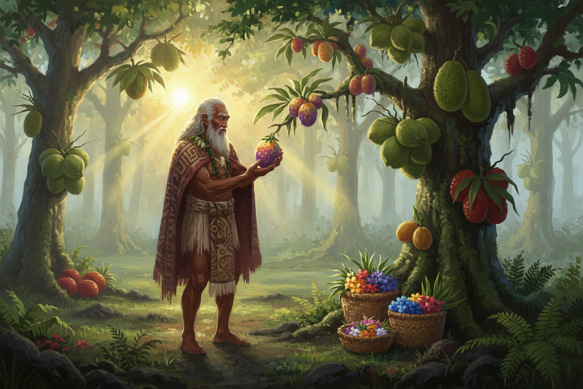 Ancient Hawaiian harvesting rituals for the rarest fruit: the sacred rules behind truly special picks