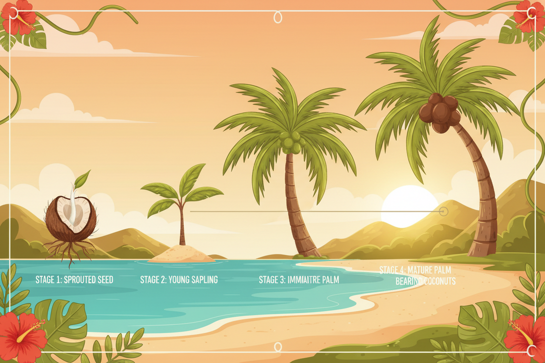 Coconut Tree Growing Time: The Journey from Sprout to Palm
