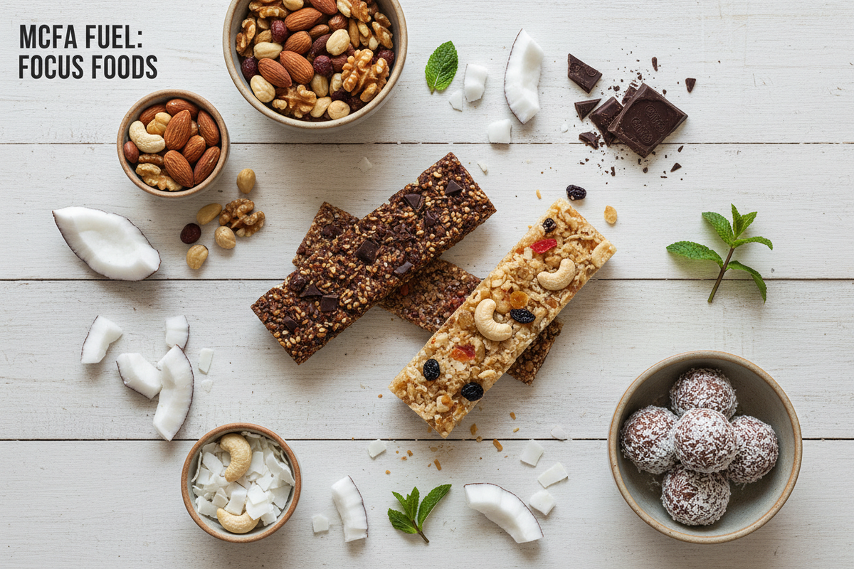 MCFA-Powered Cognitive Focus Snacks: Best Picks for 2026 Brain Fuel on the Go