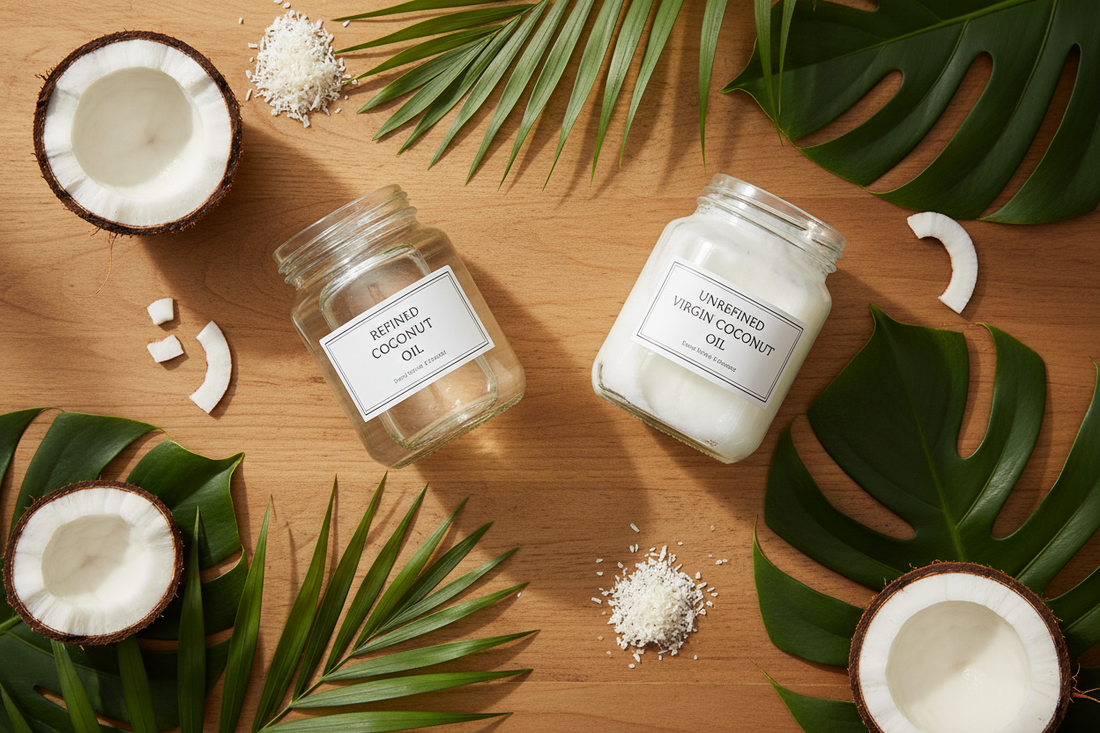 Refined Coconut Oil vs Unrefined Coconut Oil - Which is Better?