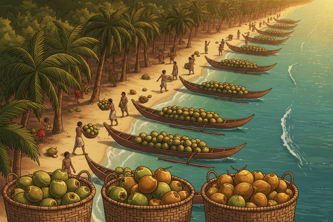 The Role of Manzanas de coco in Ancestral Coastal Trade